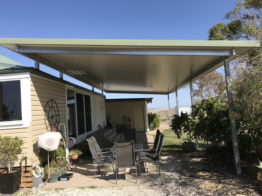 Moree, insulated panel awning Crawford Constructions Pty Ltd
